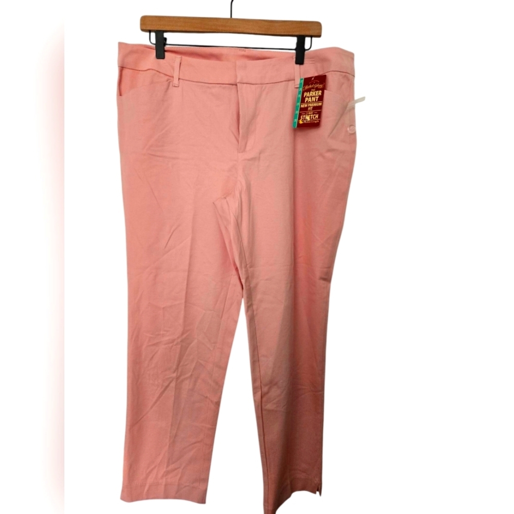 NWT Faded Glory Pink Women's Pants Size 16